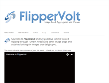 Tablet Screenshot of flippervolt.com
